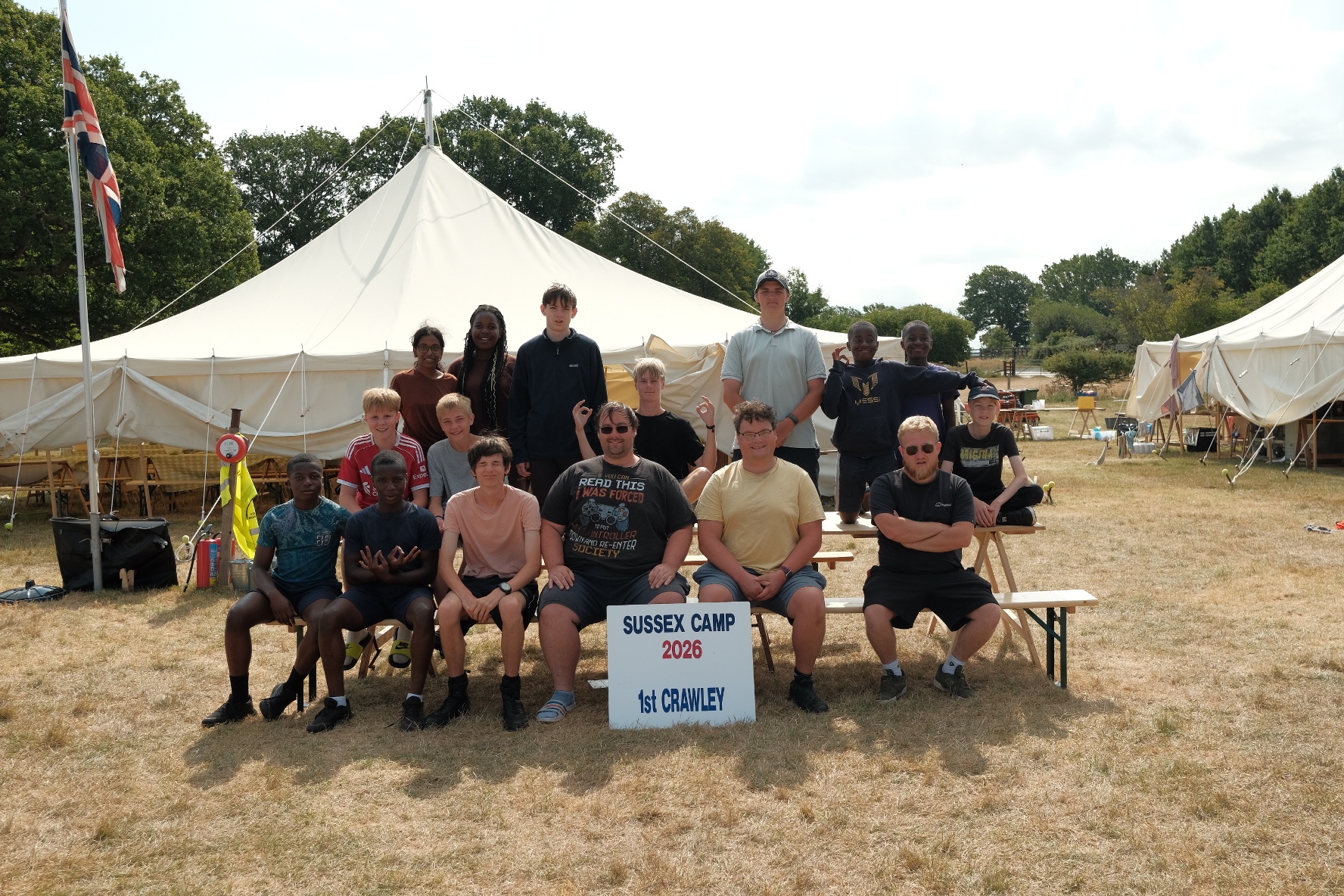 1st Crawley BBGA at Glynde Camp